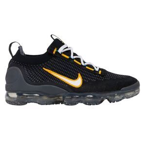 NIKE Air VaporMax 2021 FK 'Black University Gold' Running Shoes Size 12